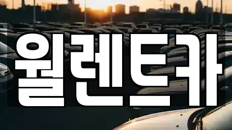 서울특별시 용산구 한강로1가 렌트카 전문 월렌트카
