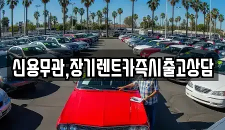 서울특별시 은평구 응암동 장기렌트카 전문 신용무관,장기렌트카즉시출고상담