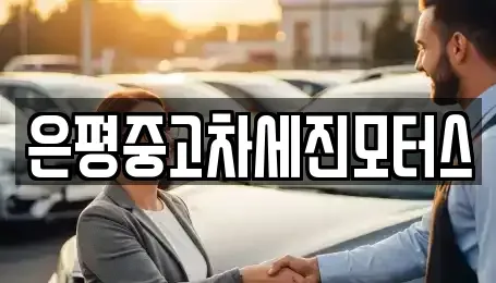 서울특별시 은평구 응암동 중고차 전문 은평중고차세진모터스