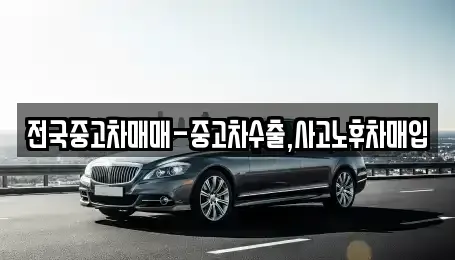 서울특별시 종로구 당주동 중고차매입 전문 전국중고차매매-중고차수출,사고노후차매입