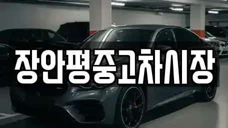 서울특별시 종로구 종로5가 중고차매매 전문 장안평중고차시장