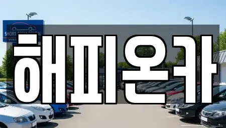 서울특별시 종로구 충신동 중고차매매 전문 해피온카