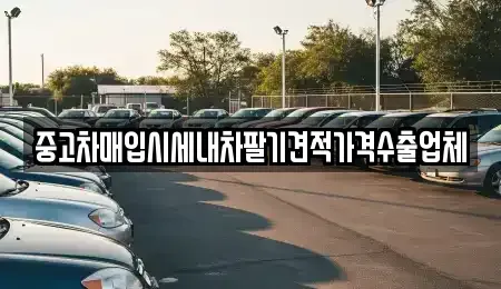 서울특별시 종로구 충신동 중고차매입 전문 중고차매입시세내차팔기견적가격수출업체