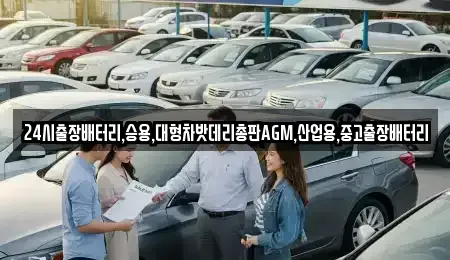 서울특별시 중구 산림동 중고차 전문 24시출장배터리,승용,대형차밧데리총판AGM,산업용,중고출장배터리