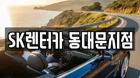서울특별시 중구 을지로5가 렌트카 전문 SK렌터카 동대문지점