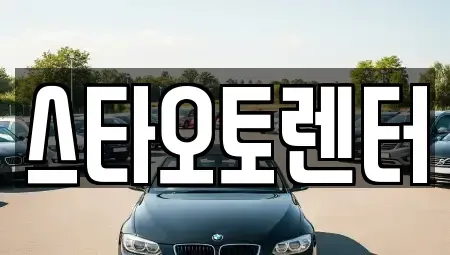 서울특별시 중구 을지로5가 렌트카 전문 스타오토렌터