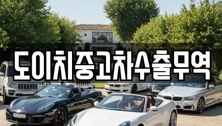 서울특별시 중구 을지로5가 중고차 전문 도이치중고차수출무역