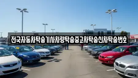 세종 한솔동 중고차 전문 전국자동차탁송기사차량탁송중고차탁송신차탁송번호