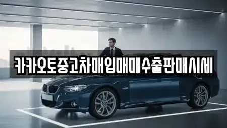 세종특별자치시 소담동 중고차 전문 카카오토중고차매입매매수출판매시세