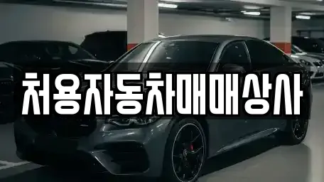 울산광역시 울주군 중고차 전문 처용자동차매매상사
