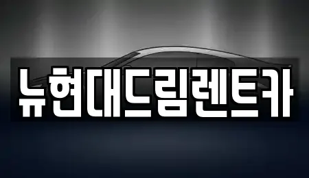 인천 계양구 둑실동 렌트카 전문 뉴현대드림렌트카