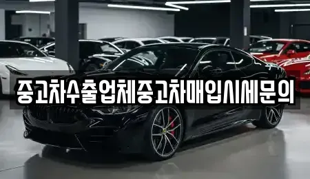 인천 남동구 만수동 중고차 전문 중고차수출업체중고차매입시세문의