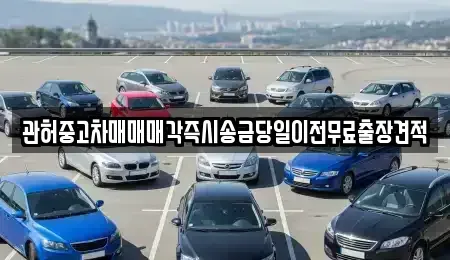 인천 미추홀구 관교동 중고차 전문 관허중고차매매매각즉시송금당일이전무료출장견적