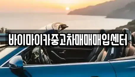 인천 서구 금곡동 중고차매입 전문 바이마이카중고차매매매입센터