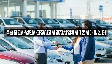 인천 서구 마전동 중고차매입 전문 수출중고차법인차고장사고차망자차압류차1톤차매입센터