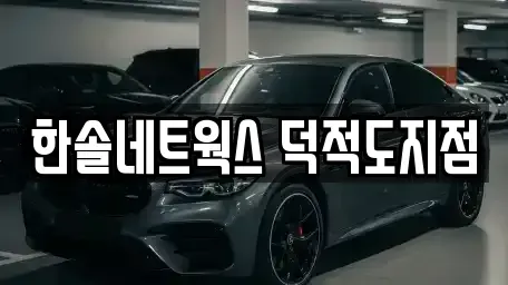 인천 옹진군 덕적면 렌트카 전문 한솔네트웍스 덕적도지점