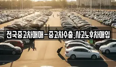 인천 중구 송월동1가 중고차 전문 전국중고차매매-중고차수출,사고노후차매입
