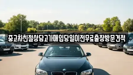 인천 중구 중앙동4가 중고차매매 전문 중고차친절상담고가매입당일이전무료출장방문견적