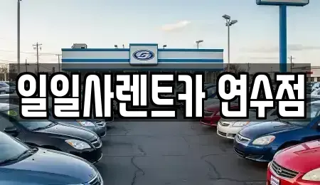 인천광역시 남동구 고잔동 단기렌트카 전문 일일사렌트카 연수점