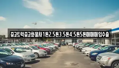 인천광역시 부평구 산곡동 중고차 전문 중고트럭중고화물차1톤2.5톤3.5톤4.5톤5톤매매매입수출