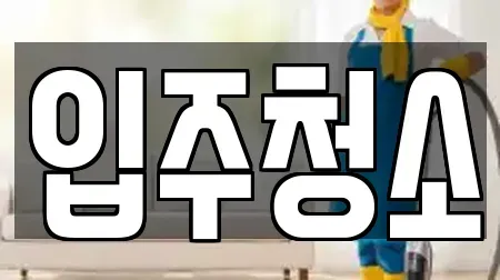 입주청소