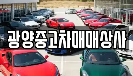 전남 광양시 성황동 중고차매매 전문 광양중고차매매상사