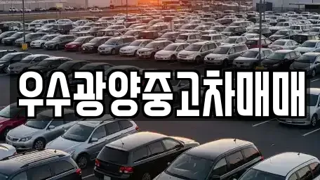 전남 광양시 성황동 중고차매매 전문 우수광양중고차매매