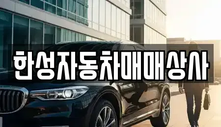 전라남도 나주시 노안면 중고차매매 전문 한성자동차매매상사