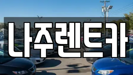 전라남도 나주시 죽림동 렌트카 전문 나주렌트카
