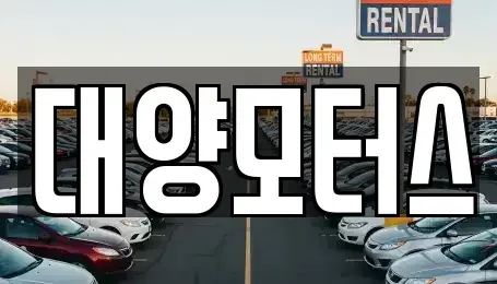 전라남도 나주시 죽림동 중고차매매 전문 대양모터스