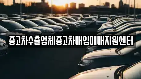 전라남도 나주시 죽림동 중고차매입 전문 중고차수출업체중고차매입매매지원센터