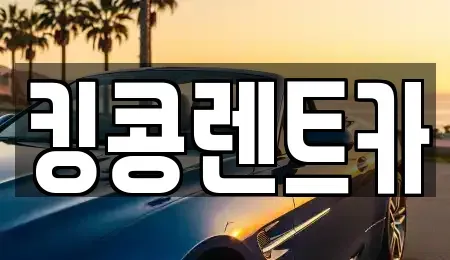 전라남도 담양군 렌트카 전문 킹콩렌트카