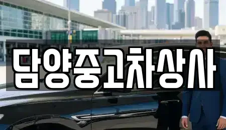 전라남도 담양군 중고차매매 전문 담양중고차상사