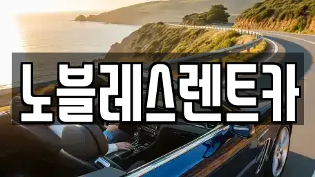 전라남도 목포시 석현동 렌트카 전문 노블레스렌트카