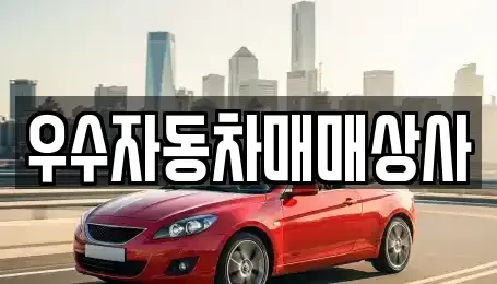 전라남도 여수시 중고차매매 전문 우수자동차매매상사