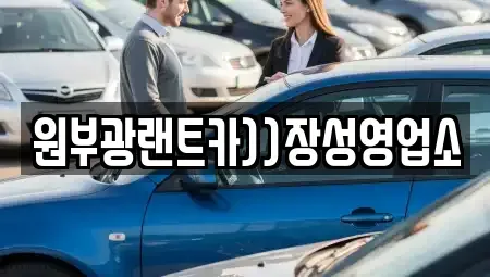 전라남도 장성군 북하면 렌트카 전문 원부광랜트카))장성영업소