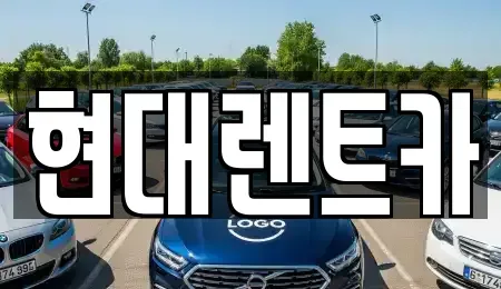 전북 군산시 미원동 렌트카 전문 현대렌트카