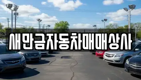 전북 군산시 미원동 중고차 전문 새만금자동차매매상사