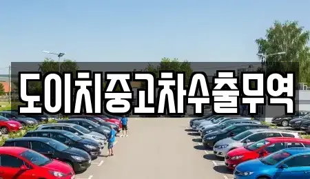 전북 군산시 장미동 중고차매매 전문 도이치중고차수출무역