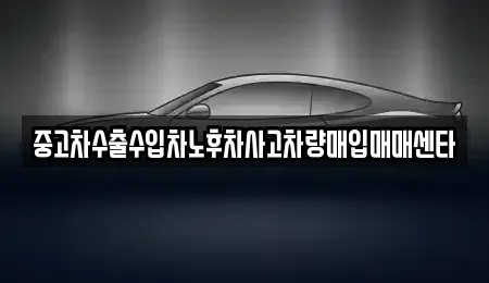 전북 김제시 용동 중고차매입 전문 중고차수출수입차노후차사고차량매입매매센타