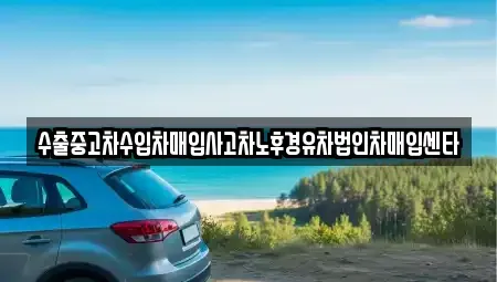 전북 정읍시 감곡면 중고차매입 전문 수출중고차수입차매입사고차노후경유차법인차매입센타