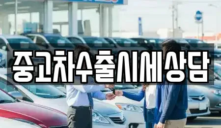전북 정읍시 진산동 중고차 전문 중고차수출시세상담