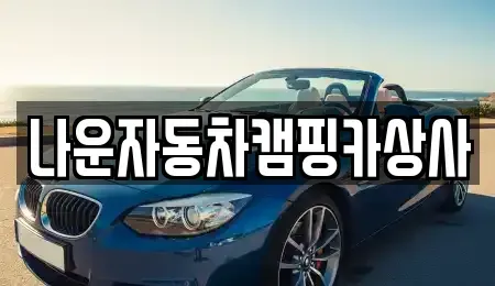 전북특별자치도 군산시 소룡동 중고차매매 전문 나운자동차캠핑카상사
