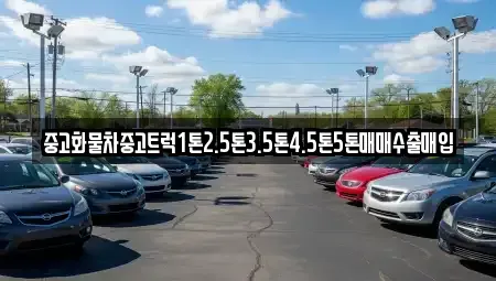 전북특별자치도 장수군 장계면 중고차 전문 중고화물차중고트럭1톤2.5톤3.5톤4.5톤5톤매매수출매입