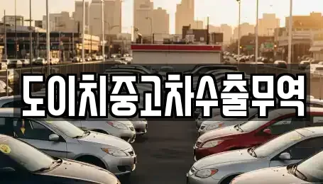 전북특별자치도 정읍시 상동 중고차매매 전문 도이치중고차수출무역