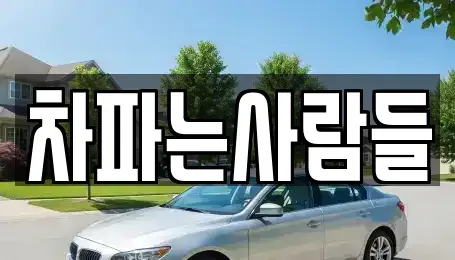 제주 제주시 회천동 중고차매입 전문 차파는사람들
