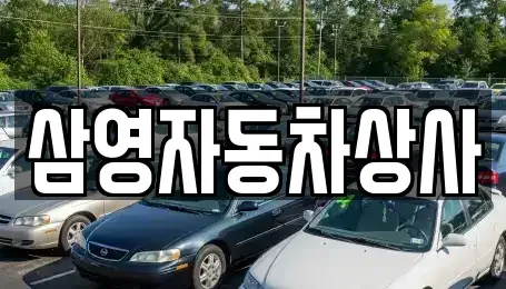 충남 공주시 송선동 중고차 전문 삼영자동차상사