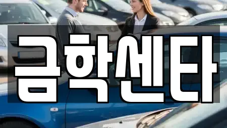 충남 공주시 오곡동 중고차 전문 금학센타