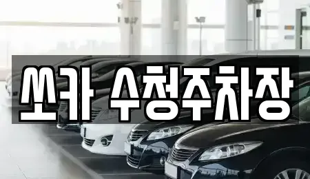 충남 당진시 수청동 렌트카 전문 쏘카 수청주차장