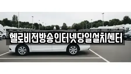 충남 예산군 신양면 중고차 전문 헬로비전방송인터넷당일설치센터